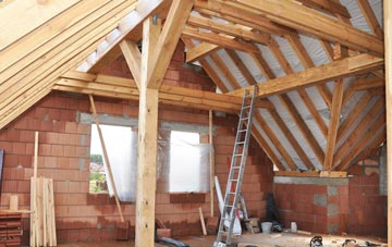 Pinford End attic trusses