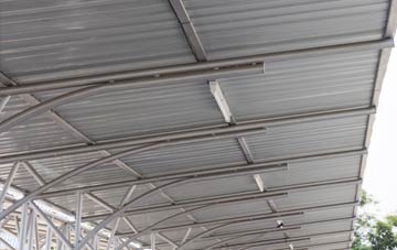 installing Pinford End metal roofing